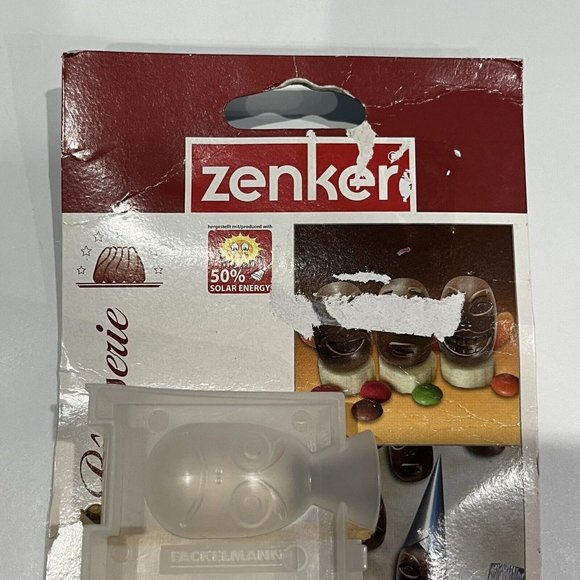 Zenker 3-D Candy Chocolate Molds Hawaii Tiki Mask Funny Faces Sealed - Picture 5 of 16